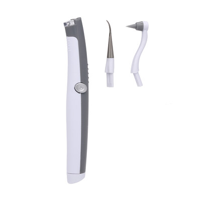 

Electric Sonic Tooth Stain Eraser Plaque Remover Dental Cleaning Tool Kit Teeth Whitening Polisher Home Use