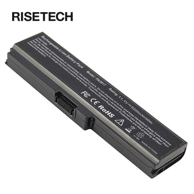 

RISETECH 5200mAh Laptop Battery for Toshiba PA3817 PA3817U-1BRS PA3819U-1BRS Toshiba Satellite C655 L675 L675D L700 L745 L750