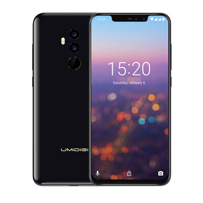 

UMIDIGI Z2 Pro 4G-LTE Smartphone 6GB 128GB Helio P60 Octa Core 62 inch Notch Full Screen Android 81 16MP Quad Cameras Face ID Sm