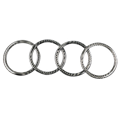 

Carbon Fiber Speaker Sound Ring Cover 4 Pcs Car Door Loudspeaker Decoration Ring Frame Cover Trim For BMW F30F343GT3 Series 201