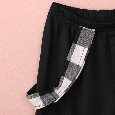 

2 pzas Infantil Bebé Niña Manga Corta Camiseta Pantalones Leggings Verano