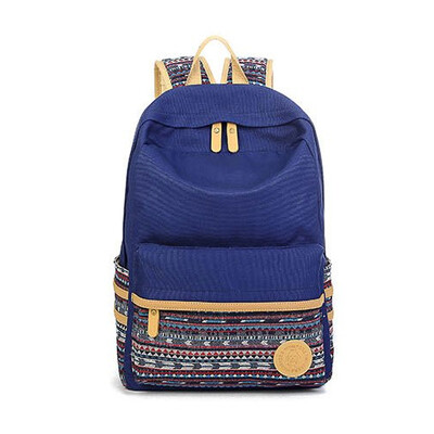 

Canvas backpack women shoulder bag women bag school bag student teenager's backpack travel bag