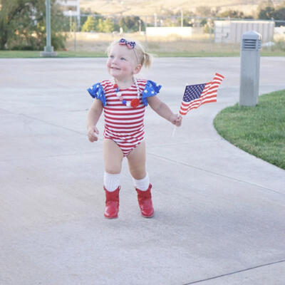 

2018 Casual Newborn Baby Kids Girl Romper Sunsuit Jumpsuit Headband Outfits Set