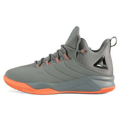 

PEAK mens shoes non-slip wear-resistant comfortable basketball shoes in the low to help outfield boots DA840021 cold gray 41 yards