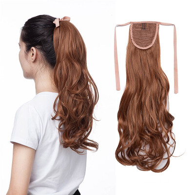 

3 Types Ponytail Extensions One Piece Claw Jaw Pony Tail Clip in Hair Extensions Curly Long Straight Soft Silky