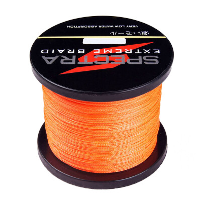 

4Strands 100M-2000M 6LB-300LB Test Orange 100pe Dyneema Braided Fishing Line