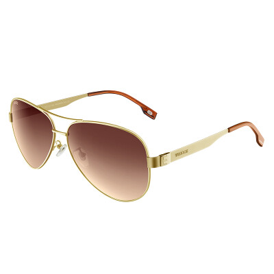 

Wei Gou's (VEGOOS) 3119 polarized sunglasses male turtles mirror driving mirror sunglasses gold frame progressive tea