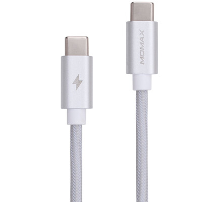 

MOMAX (MOMAX) Тип-C кабель для передачи данных для Apple MacBook Просо 5 / 4S / 4C музыка как телефон Huawei NEXUS6P / 7 1 м (серебро)