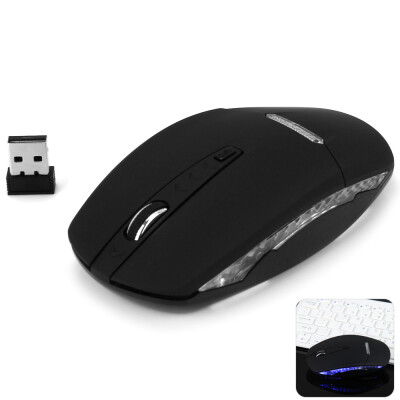 

E33 Super Thin Silence Four Buttons Wireless Mouse Support 500DPI - 1000DPI Resolution