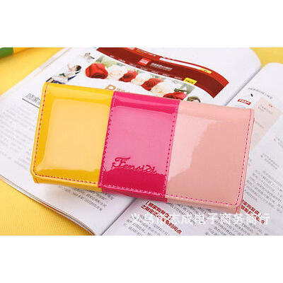 

Fashion Women PU Leather Wallet Button Clutch Purse Card Holder Long Handbag Bag