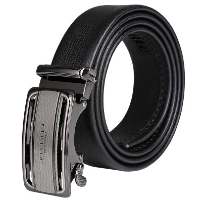 

VIAULA (VISTULA) Men's belts first layer leather leather belt automatic buckle belt 140067-310 black