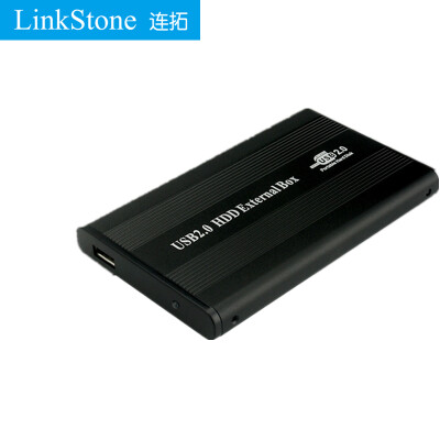 

LinkStone mobile hard disk box 25 inch IDE parallel port USB20 notebook hard drive external box hard disk shell solid state mechanical ssd hard disk box black E130