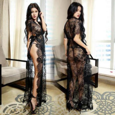 

Womens SexySissy Lingerie Lace Babydoll G-String Thong Underwear NightwearS-2XL