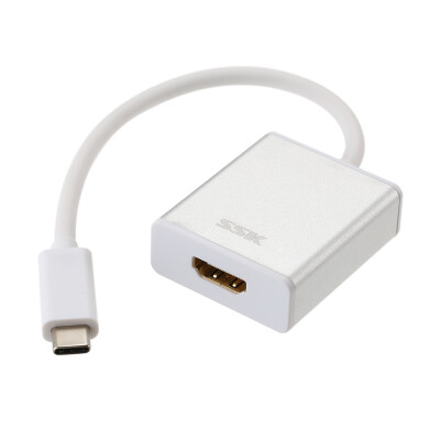 

SSK Mulifunction SHU-C010 Type-C to HDMI Adapter Male To Female HUB Converter for Notebook Laptop Computer MacBook Tablet PC