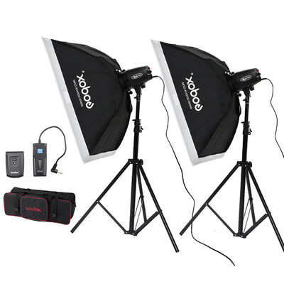 

Godo Kodox K150A two lights bully flash light photography light products photo studio equipment