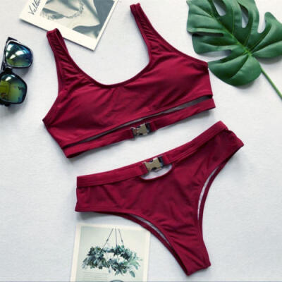 

UK SELLER New Sexy Women Bikini Set Push-up Padded Bra Swimsuit Swimwear Bathing