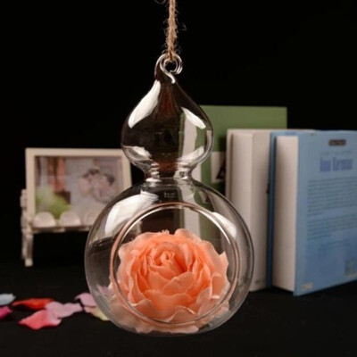 

Crystal Glass Hanging Candle Holder Candlestick Romantic Wedding Dinner Decor UK