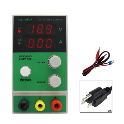 

wanptek Mini Adjustable Digital Display DC Switching Power Supply for LABS Schools&Production Lines