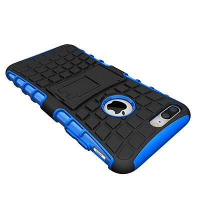 

Fivice iPhone 7 Plusiphone 8 plus Case TPU anti-fall tire pattern back clip bracket phone case