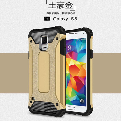 

Fivice Samsung Galaxy S5 case Luxury Silicone Diamond Armor PC Hard Shell Phone Case