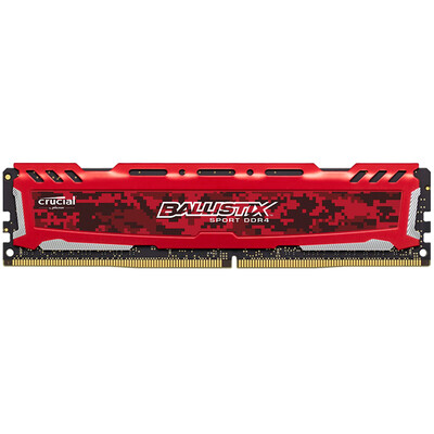 

Crucial Platinum Sport Series LT Series DDR4 2400 8G Настольная память Camouflage Red