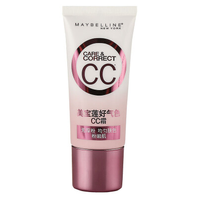 

Maybelline MAYBELLINE good color beauty skin cream apricot 30ml CC cream moisturizing concealer makeup