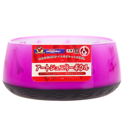 

Duo Ge Man Doggyman Pet Dipper Dog Crystal Art Dog Bowl - Ruby M