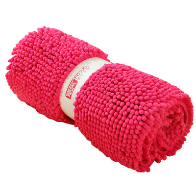 

Богатые домашние (FOOJO) маты могут быть машинной мойкой chenille water non-slip кухонные коврики коврик для ванной 40 * 60 см rose