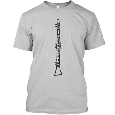 

Clarinet Tshirt - Hanes Tagless Tee