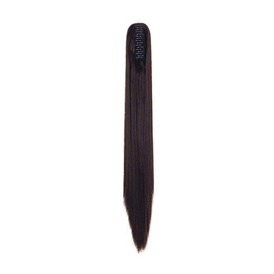 

3 Types Ponytail Extensions One Piece Claw Jaw Pony Tail Clip in Hair Extensions Curly Long Straight Soft Silky