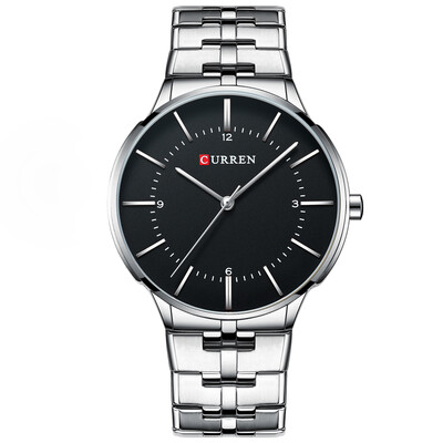 

CURREN 8321 Watch Quartz Men Gentlemen Brand Stainless Steel Daily Waterproof Round Dial Wrist Fashion Business Watch