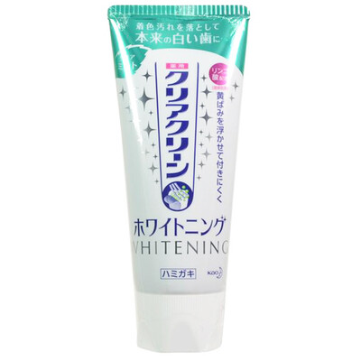 

Као (КАО) кислотные частицы яблочной Отбеливание зубных паст эффективного отбеливания чистящего лимонный 120г (импортируется из Японии)