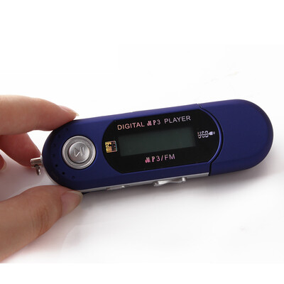 

MyMei USB MP3 Music Player Digital LCD Screen Support 32GB TF Card&FM Radio Good New