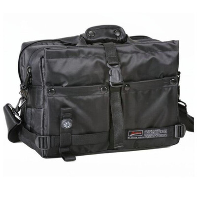 

Genova jenova 27001 camera bag fashion shoulder dual-use camera bag professional SLR camera bag black