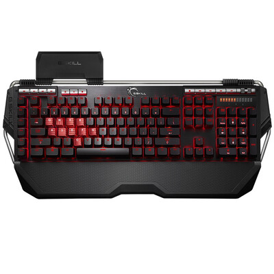 

Chi Chi GSKILL KM780 RGB Symphony Aluminum Flagship 122 key mechanical keyboard cherry red axle black