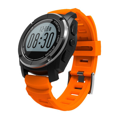 

GPS Outdoor Digital Running Smart Sports Watch Heart Rate Monitor Water Resistant Pedometer Speed Calorie Counter Digital Wristwat