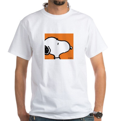 

CafePress Fresh Orange Snoopy White T-Shirt - 100 Cotton T-Shirt White