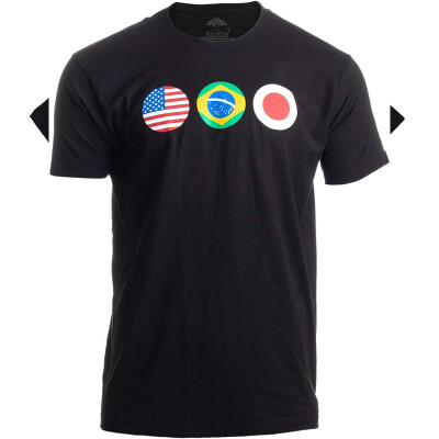 

Brazilian Jiujitsu Heritage Brazil Japan USA BJJ Jiu Jitsu Men Women T-Shirt