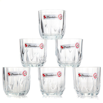 

Jingdong Supermarket] Pasabahce (Pasabahce) whiskey cup Turkey imported lead-free creative drink cup juice cup 6 loaded 300ml