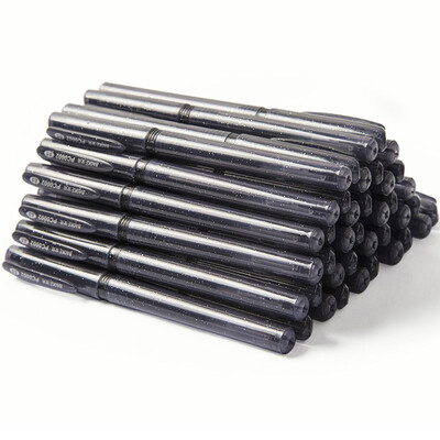 

Po grams PC0002 needle pen pen pen 05mm black pen pen pen 40 silver pen