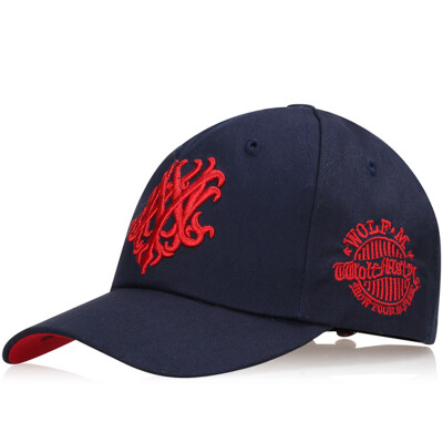 

【Jingdong Supermarket】 Meng Si Ke (MSEK) MMZ13278 men and women Europe and the United States wind cap cap embroidered baseball hat cotton hat tide red