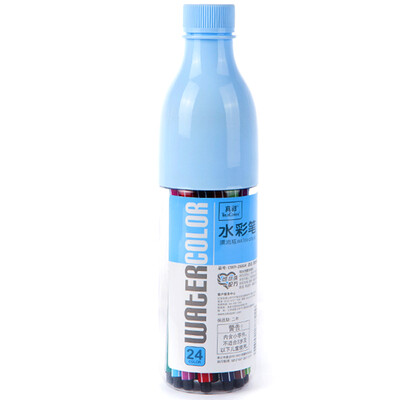 

Truth Truecolor 2600A rafting bottle can be washed watercolor pen 24 color box 2 boxes