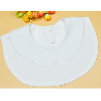 

Women Choker Necklace Detachable Dickey Lapel Shirt Fake False Collar AU