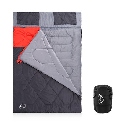 

Double Sleeping Bag Winter Warm Outdoor Camping Travel Hiking Sleeping Bag Big Sleeping Bag