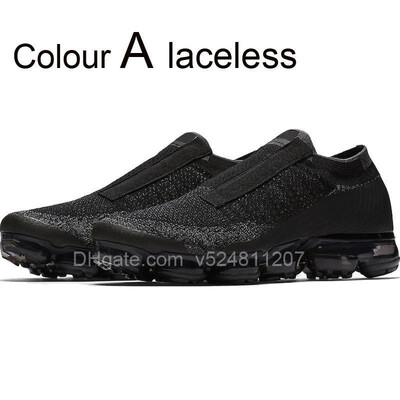 

2018 Moc 2 Releasing Mens Laceless Multicolor Triple Black Running Shoes For Women Moc Shoes Sneakers Sports Trainers Racer Shoe