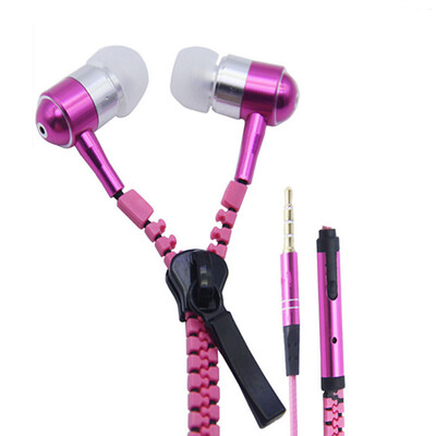 

MyMei New 35mm in-Ear Earphone Earbuds with Mic Zipper Universal Stereo Headphone