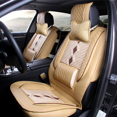 

BOLISH Five Four Seasons General Motors Cushion Car Seat Cushion All Surrounded by Environmentally Friendly Breathable Car Seat Cover Car Seat Seat Car Cushion Cover Standard Gentleman Black