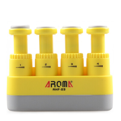 

Aroma finger exercises guitar finger practice piano finger force violin finger force trainer accessories AHF03 yellow