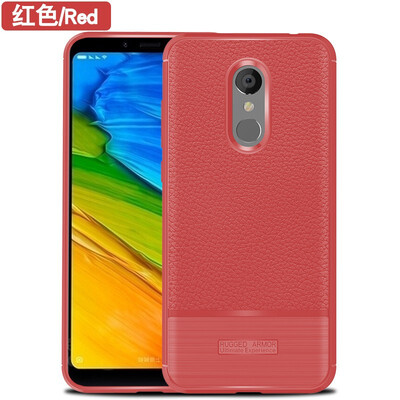 

Fivice XIAOMI Redmi 5 case luxury silicone anti-fall lychee phone case