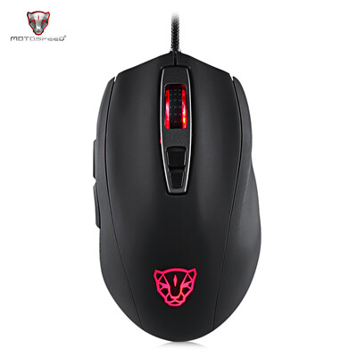 

Motospeed V60 Wired Gaming Mouse with RGB LED Light 5000DPI
